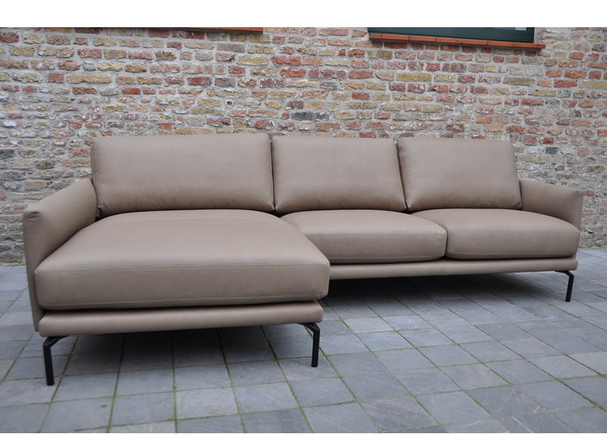 Antonia 3-zit met longchair 