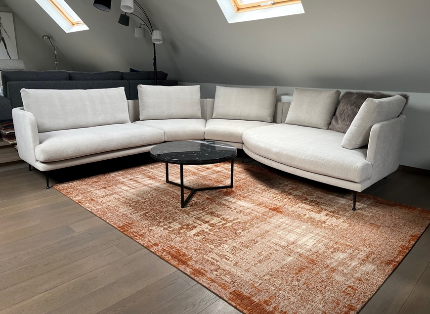 Belle Ile hoeksalon + fauteuil op draaivoet